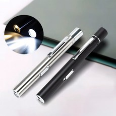 USB 충전식 동공펜 LED 라이트펜 불빛 펜 2종 라이트 간호사 군인, 1개, 클래식 블랙