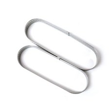 에클레어틀 스테인레스 낮은 타공 타원형 에클레어 무스링 13cm, 1개