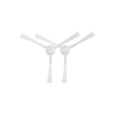 小米 掃拖機耗材配件, 1個, 掃拖機白色三角邊刷 兩入