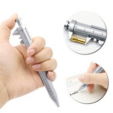 버니어 캘리퍼스 볼펜R-블랙 RTS