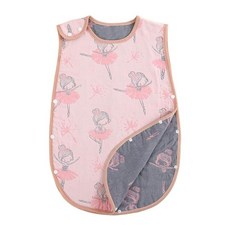 六層紗布嬰兒睡袋 寶寶防踢背心