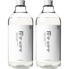 살림백서 액체 울세제 본품, 1L, 1개입, 2개