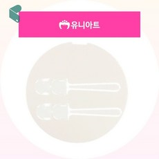 투명 부채 만들기 그리기부채 미술공예 원형 1개입 제이엘생활