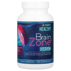 Divine Health 디바인헬스 브레인 존 베이직 120 캡슐 보충제, 1개