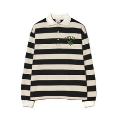 PHYSICAL DEPARTMENT 홀스 라이딩 베어 럭비 티셔츠 블랙