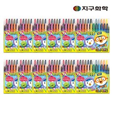 지구화학 지구 뽀로로 미니 샤프식 색연필, 20개, 24색