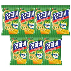 농심 양파링 155g / 대용량 과자, 7봉지