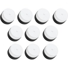 스쿼시그립 라켓그립 핸들 10개 테니스 라켓 그립 테이프 미끄럼 방지 편안한 땀 흡수 배드민턴 낚싯대 스쿼시 라켓용 오버, White