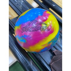 PROPEL MOTIV 輕球 11磅 保齡球, 1個, 11磅PROPEL Y/P/B 左上, Y/P/B