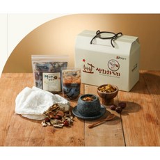 정읍 달이랑쌍화차(선물용보자기포장)) 쌍화차 10포 +고명 5포, 1박스