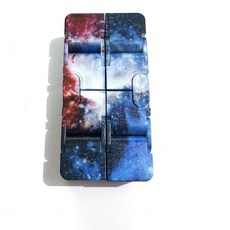 피젯토이 스트레스 완화 장난감, 1개 별이 빛나는 하늘 레드