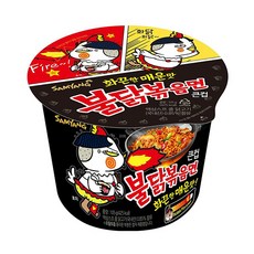 삼양 불닭볶음면 큰컵 105g, 8개