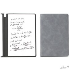 휴대용 미니 화이트보드 노트 그레이 다용도 작전노트 간편필기노트 메모판 기록판 회의록