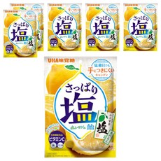 UHA 味覺糖 清爽鹽糖 檸檬味, 6個, 64g