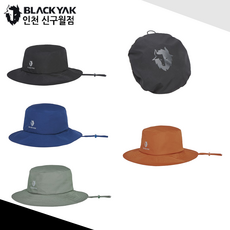 블랙야크 남성 여성 여름 등산 아웃도어 여름 땀받이 패커블 벙거지모자 베이직패커블햇, BLUE