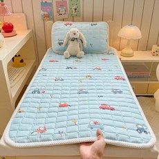 어린이 순면 이불 패드 어린이집 낮잠 아기 토퍼 침대 패드, 자동차 패드