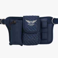 파크골프 파우치 허리색 힙색 공가방, 네이비, 1개