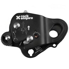 Rock Empire Catch 防墜器 - 輕巧耐用，多重安全鎖定，高空作業安全首選, 黑色, 1個