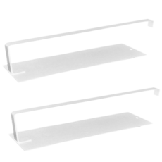 더블트리 부착식 키친타올 행주 걸이, 2개, 화이트