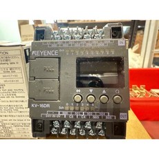 KEYENCE 可程式控制器KV-16DR(缺邊蓋) ，輕巧便攜，簡易操作，高效穩定, 1個, KV-16DR