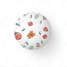 甜妞節慶 聖誕紙燈籠, 1個, 紙燈籠/禮物