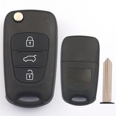 커버풀 자동차 폴딩키 케이스 현대 기아 호환 차키 셀프 교체 키케이스 분실 복사 제작, 우측날, 1개