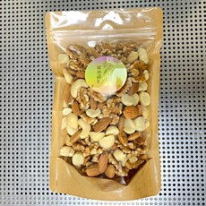 【不二果匠】 綜合堅果300/600g 低溫烘焙 核桃+腰果+杏仁果+夏威夷豆, 300g, 1個