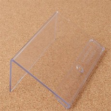 득템골라 가로 단면형 쇼케이스 90x55mm 테이블명패