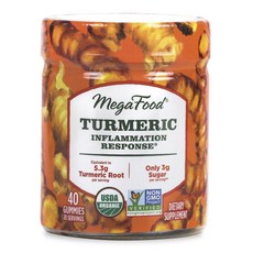 MegaFood 薑黃軟糖, 1個, 40 件