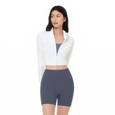 ANDAR 릴레어 컴포트 핏 크롭 집업 AMPJK-06 412471