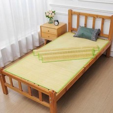 夏季涼蓆竹蓆 學生宿舍/單人適用, 中青竹蓆 無枕套