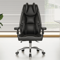 파리니 침대형 리클라이너 중역 컴퓨터 게이밍 의자 GC008, 블랙