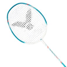 빅터 트러스터 K 813CL 5U 블루화이트 경량 입문 선수용 배드민턴 라켓, 트러스터 K813CL, 1개