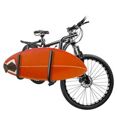 오토바이 자전거 서핑보드 홀더 보드 블랙 캐리어, 1개