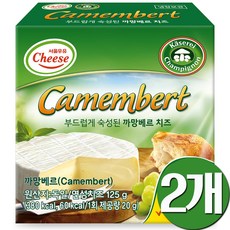 까망베르치즈, 125g, 2개