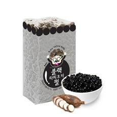 버블티 블랙 타피오카펄 1kg 대만 타로밀크티 펄, 1개