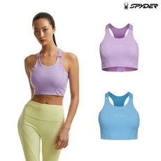 스파이더 여성 트레이닝 컬러 브라탑 SPHPCNBR253W CEV665 BGA085