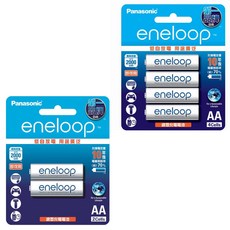 【Panasonic 國際牌】eneloop 中階3號充電電池6入, 1個, 6