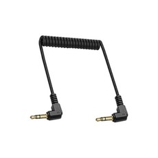 3.5mm 앵글 잭 스프링 케이블 프리미엄 금속 질감 소음 방지 변속기, 셋에서 셋까지, 구부려서 구부리기