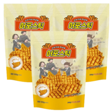 손이가네 학교앞 어포 튀각 스틱, 3개, 100g