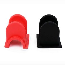 모든리빙 낚시대 거치대 고정, 블랙 평평한 타입, 블랙