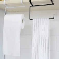 키친홀더 주방키친타올걸이, 블랙