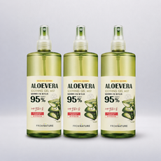 프럼네이처 알로에베라 95% 수딩젤 미스트 [대용량], 500ml, 3개