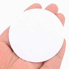 물결샵 5P 원형 벨크로 한쌍 생활 다용도 미끄럼방지 용품 간편한 타이 고정 보수 DIY, 블랙