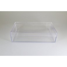 螞蟻帝國塑膠盒L 高透塑膠 DIY蟻巢 各尺寸 長型/方型/弧形, 1個, 無鑽孔