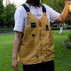 2way 다용도 공방 캠핑 조끼 아웃도어