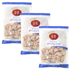 올품 IQF 윗날개 닭봉 1kg 3봉, 3개