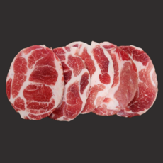 최고기나라 프리미엄 돼지고기 수입 듀록 목살 구이용 2kg, 1개