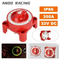 아이솔레이터 분리 로터리 보트 스위치 자동차 캠핑 RV용 AFD 350A E 시리즈 3 포지션, 1개