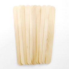 왁싱용 우드 스파츌라 대형 10개입 / 대형 50개입 제모 왁싱용 우드스틱 왁싱부자재 왁싱재료 바디제모, 10개